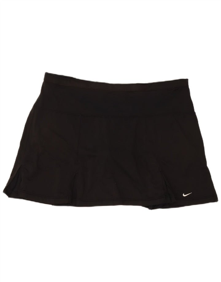 Nike Womens Dri Fit Skort UK 18 XL  Black Polyester