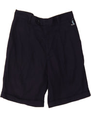 SERGIO TACCHINI Mens Chino Shorts IT 50 Large W30 Navy Blue Cotton