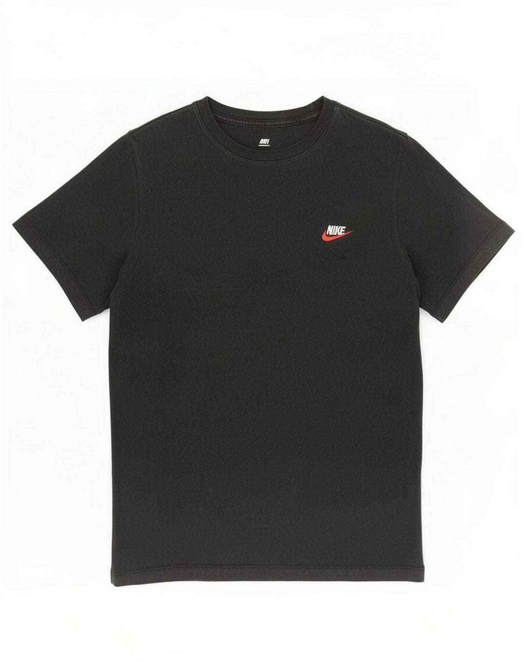 Nike Mens T-Shirt Top Medium Black Cotton