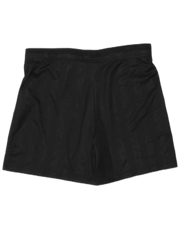 Nike Boys Dri Fit Sport Shorts 10-11 Years Medium Black Striped Polyester