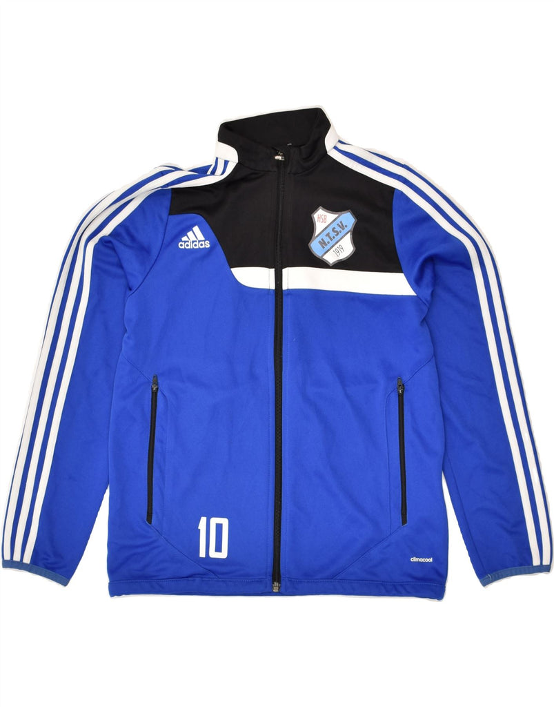 ADIDAS Boys HSB N.T.S.V 1919 Tracksuit Top Jacket 11-12 Years Large Blue | Vintage Adidas | Thrift | Second-Hand Adidas | Used Clothing | Messina Hembry 