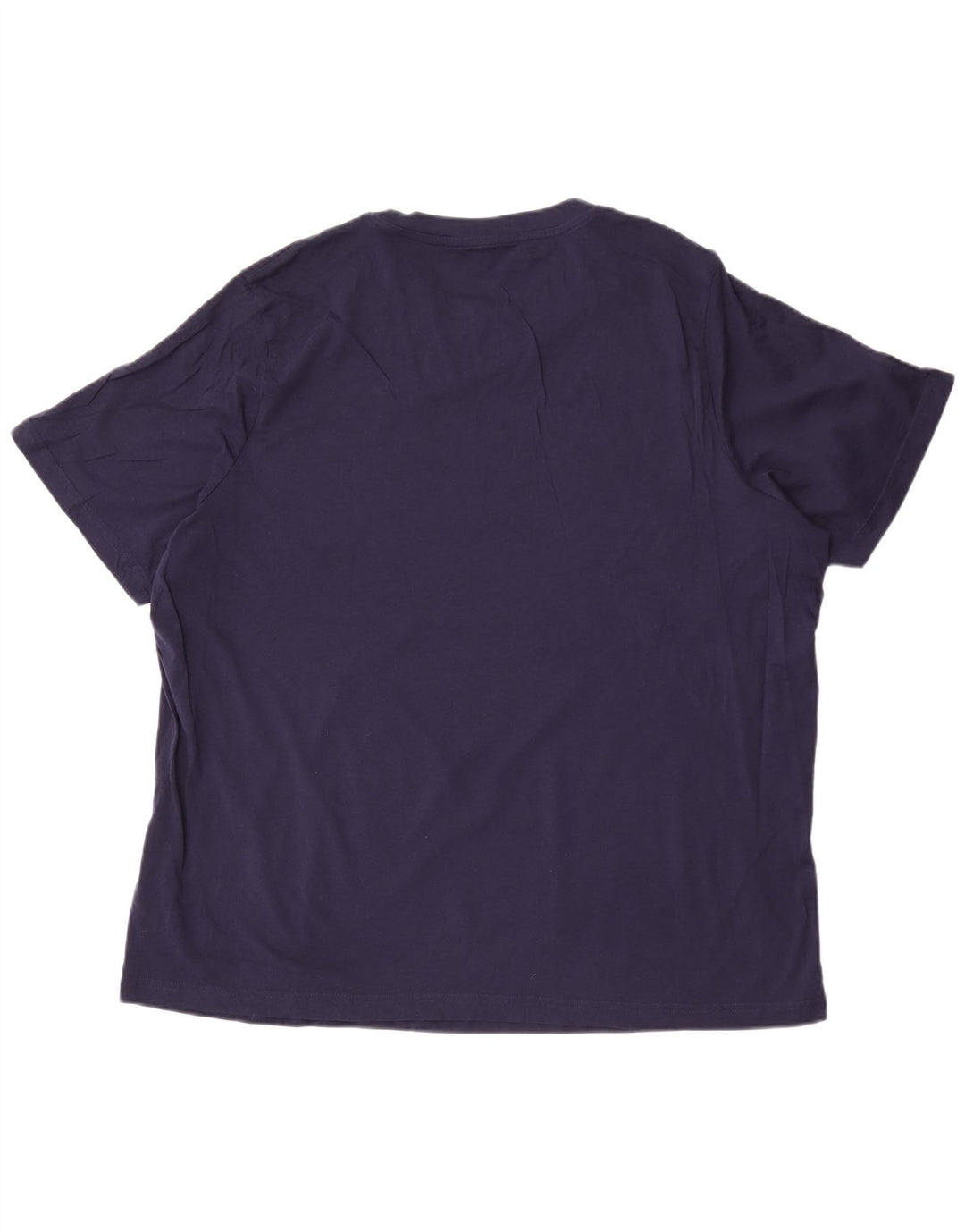 Puma Mens T-Shirt Top 2XL Navy Blue Cotton
