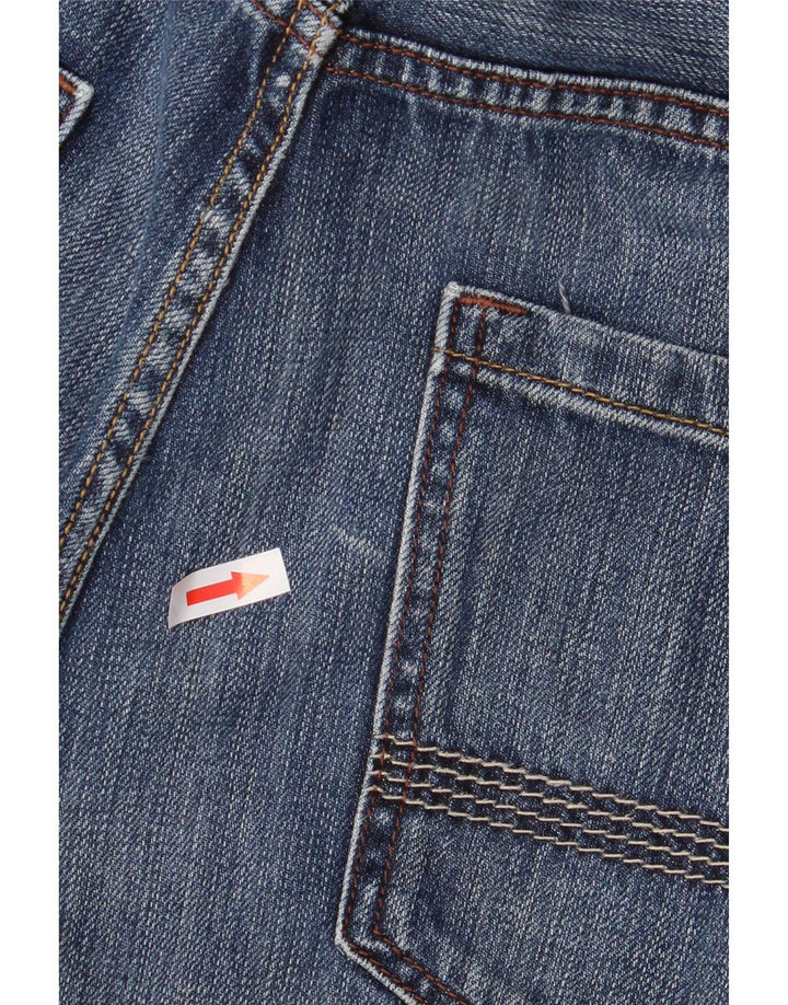 Timberland Mens Straight Jeans W36 L32 Blue Cotton