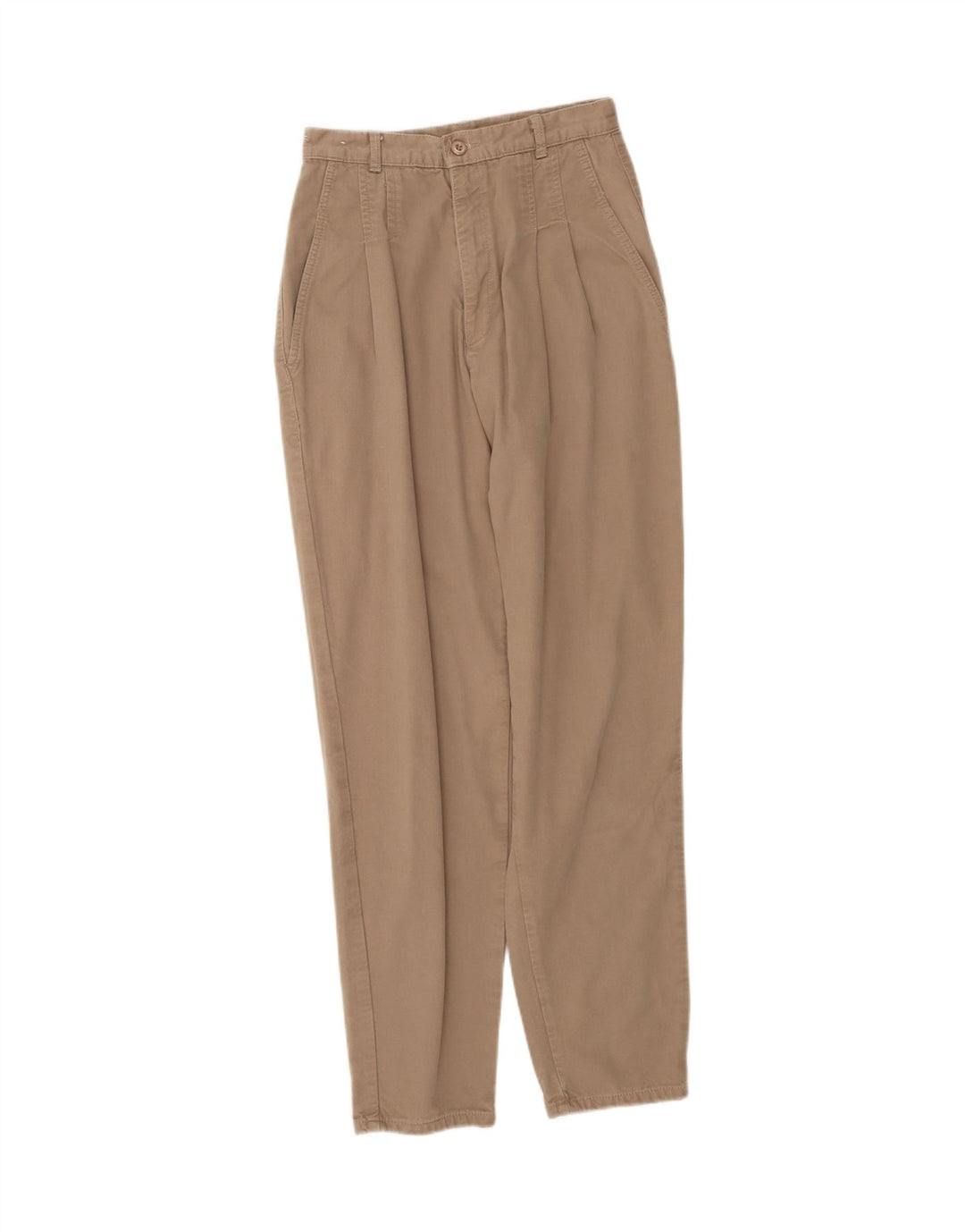 Lee Cooper Womens Pegged Chino Trousers W32 L32 Beige Cotton