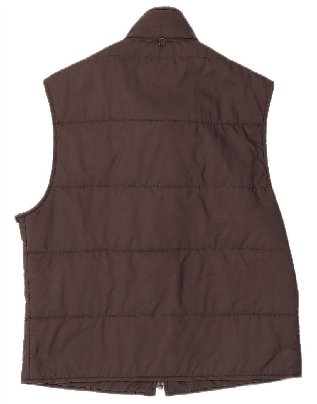 Fay Womens Padded Gilet IT 50 XL Brown Polyamide