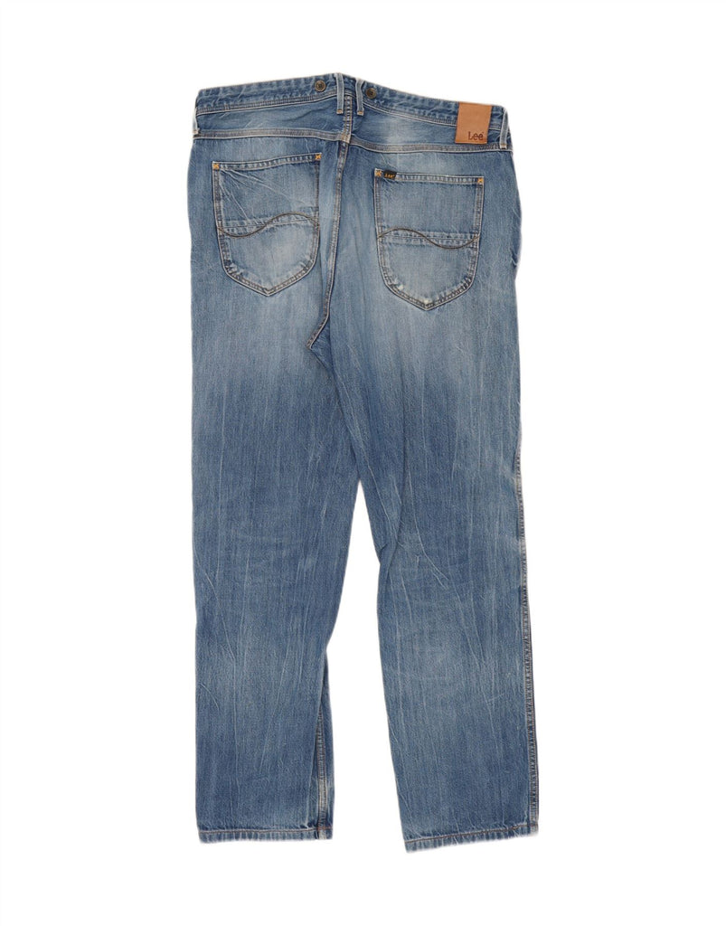 LEE Mens Logger Straight Jeans W36 L29 Blue Cotton Vintage Lee and Second-Hand Lee from Messina Hembry 