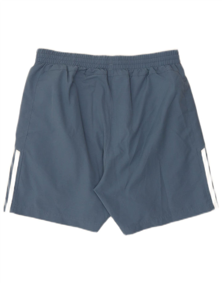 Adidas Mens Sport Shorts Medium Blue Polyester