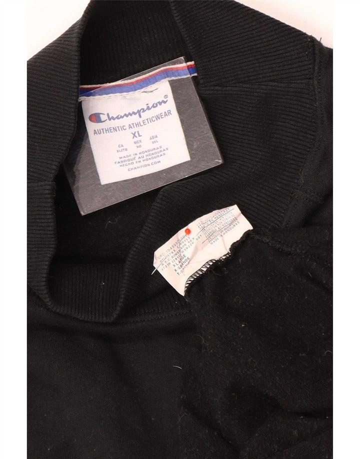 Champion Mens Sweatshirt Jumper XL Black