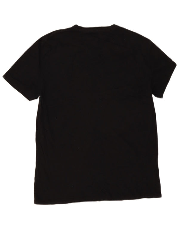 All Saints Mens T-Shirt Top Medium Black