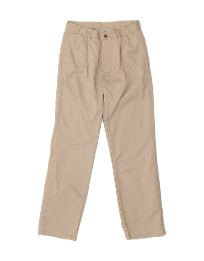 CHAPS Boys Pegged Casual Trousers 15-16 Years W30 L30 Beige Cotton | Vintage Chaps | Thrift | Second-Hand Chaps | Used Clothing | Messina Hembry 