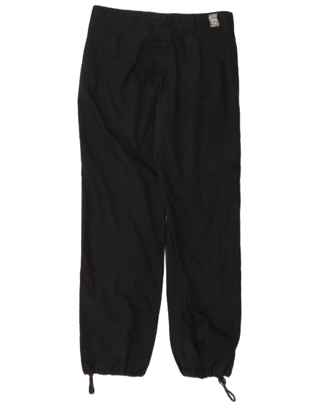 RIFLE Mens Joggers Trousers W31 L34 Black Cotton