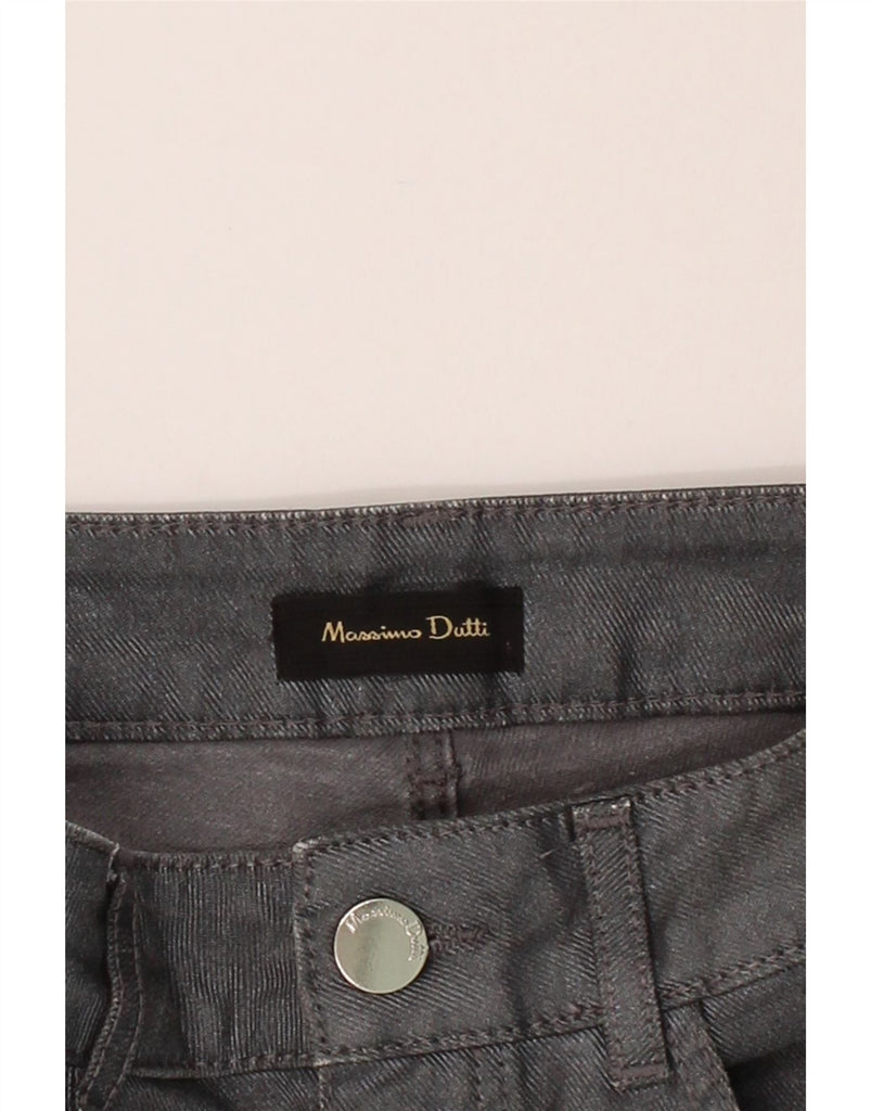 MASSIMO DUTTI Womens Straight Jeans W24 L26 Grey Vintage Massimo Dutti and Second-Hand Massimo Dutti from Messina Hembry 