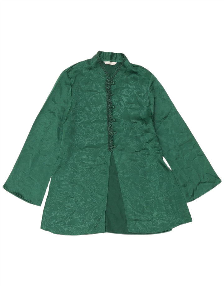 Marks & Spencer Womens St. Michael Cardigan Top UK 12 Medium Green