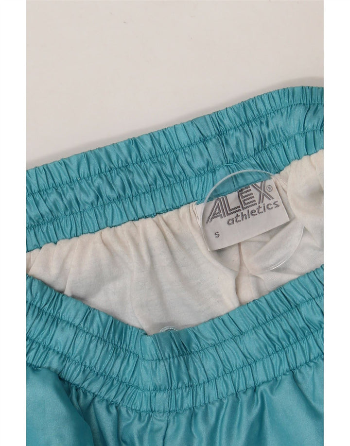 ALEX ATHLETICS  Mens Tracksuit Trousers Joggers Small  Blue Polyamide