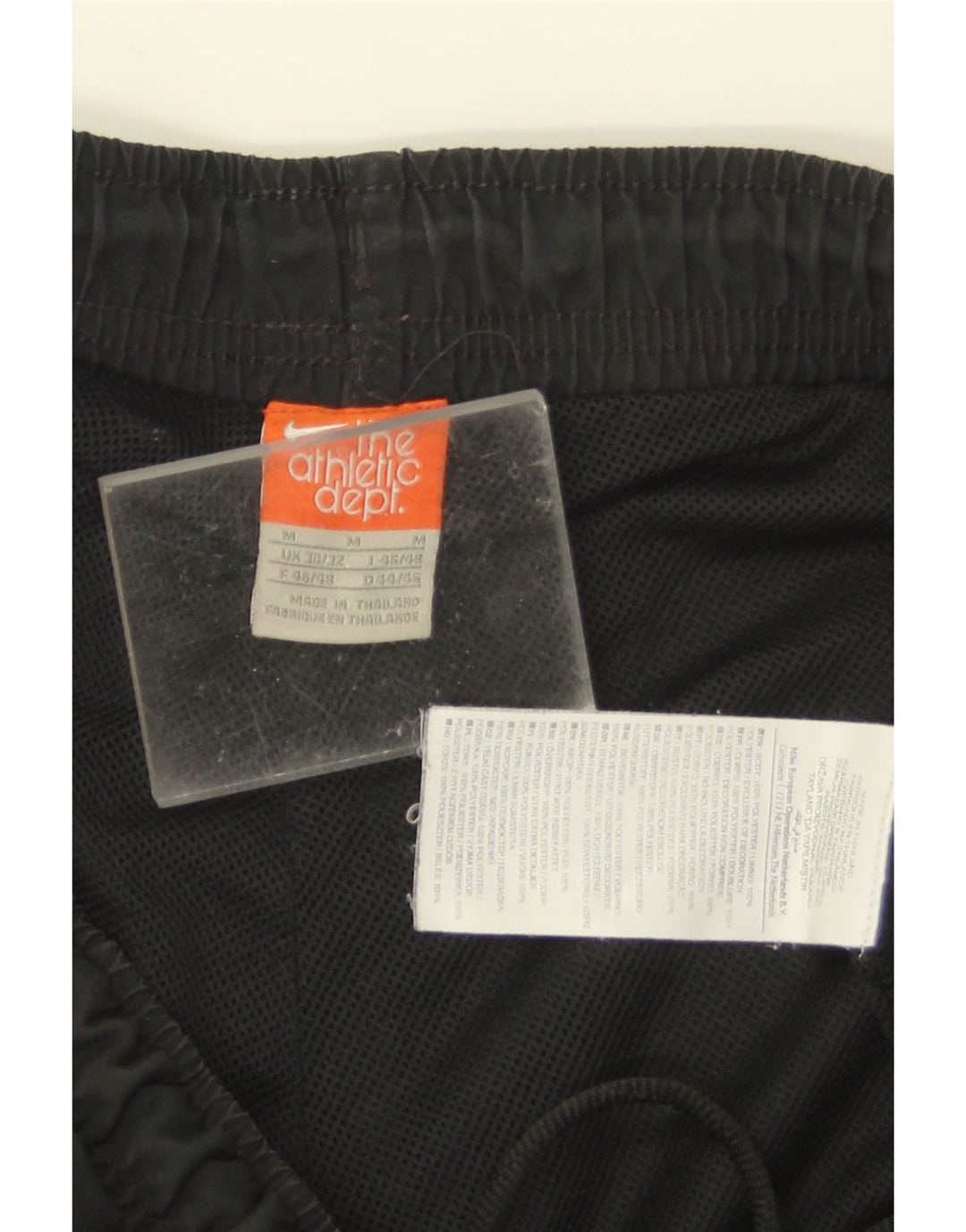 Nike Mens Graphic Sport Shorts Medium Black Colourblock Polyester