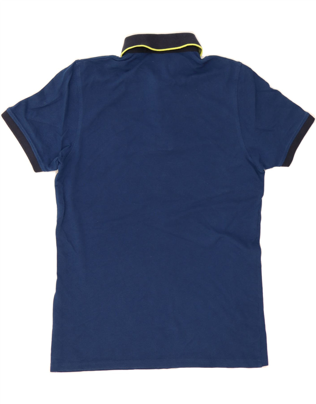 JACK & JONES Mens Polo Shirt Small Navy Blue Vintage Jack & Jones and Second-Hand Jack & Jones from Messina Hembry 