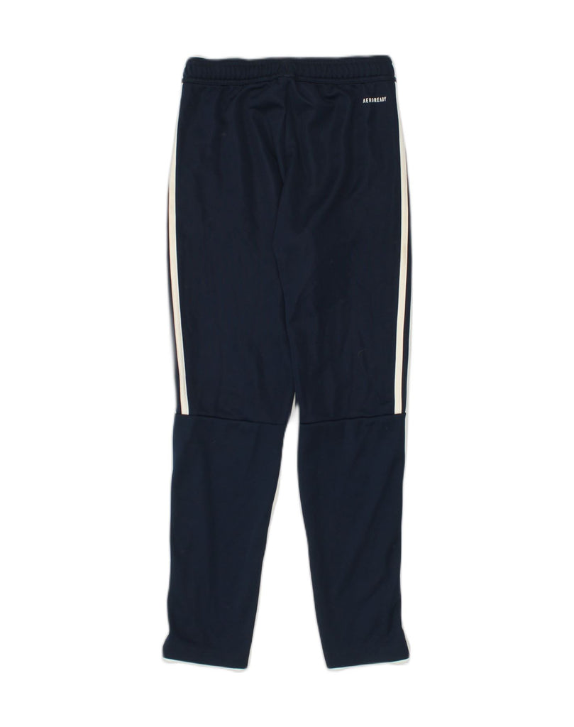 ADIDAS Boys Tracksuit Trousers 9-10 Years Navy Blue | Vintage Adidas | Thrift | Second-Hand Adidas | Used Clothing | Messina Hembry 