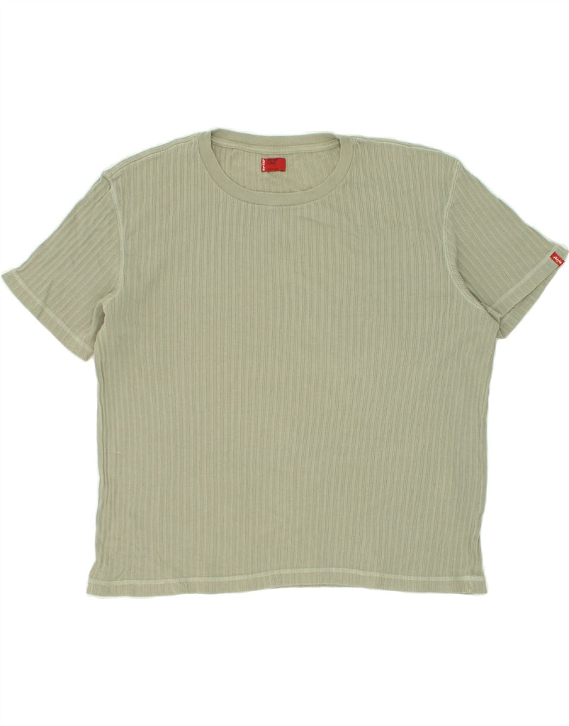 LEVI'S Mens T-Shirt Top Large Green Cotton Vintage Levi's and Second-Hand Levi's from Messina Hembry 