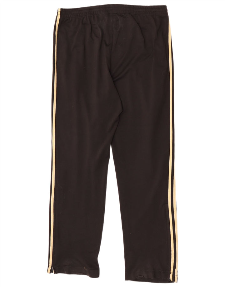 Adidas Mens Tracksuit Trousers Medium Black Polyester