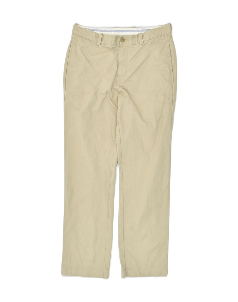 J. CREW Mens Straight Chino Trousers W31 L32 Beige Cotton | Vintage J. Crew | Thrift | Second-Hand J. Crew | Used Clothing | Messina Hembry 