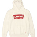 LEVI'S Boys Graphic Hoodie Jumper 9-10 Years White Cotton | Vintage Levi's | Thrift | Second-Hand Levi's | Used Clothing | Messina Hembry 