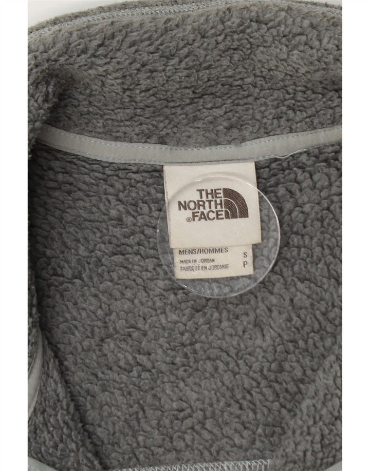 THE NORTH FACE Mens Tracksuit Top Jacket Small Grey Flecked Polyester