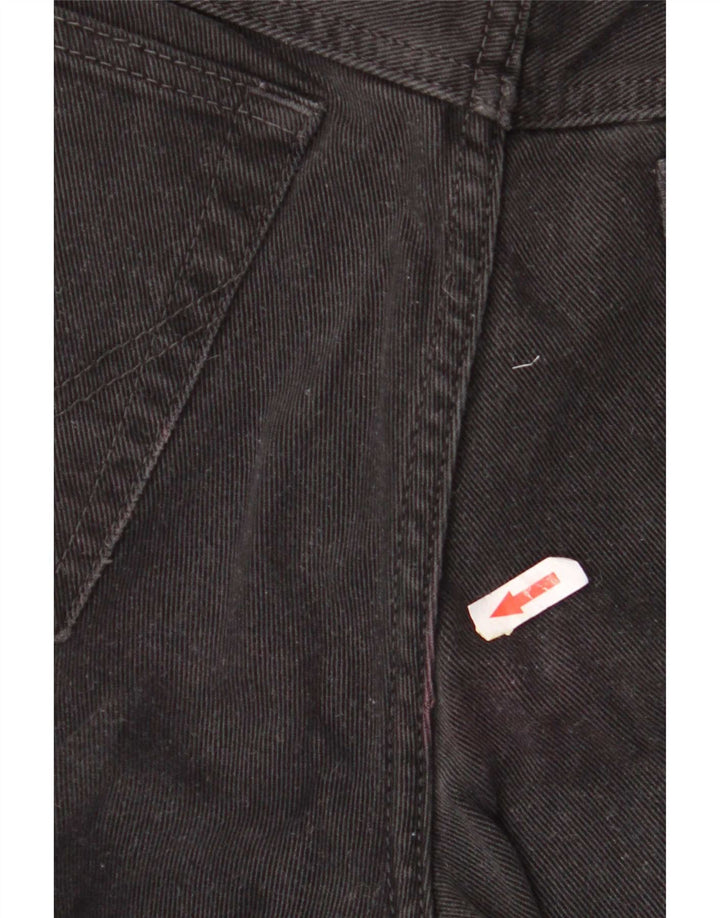 Wrangler Mens Texas Straight Jeans W32 L32 Black Cotton