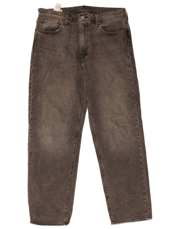 Levi's Mens Loose Jeans W33 L32 Grey Cotton