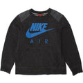 NIKE Boys Graphic Sweatshirt Jumper 5-6 Years Grey Vintage Nike and Second-Hand Nike from Messina Hembry 