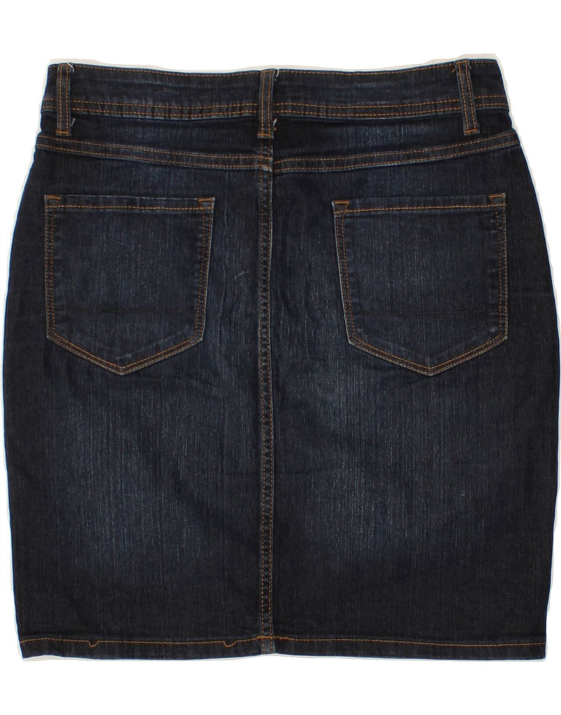 C&A Womens Denim Skirt IT 38 XS W30 Navy Blue Cotton Vintage C&A and Second-Hand C&A from Messina Hembry 