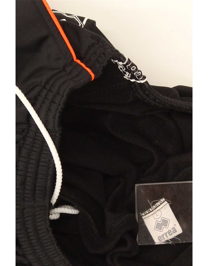 Errea Mens Graphic Tracksuit Trousers Large Black Polyester