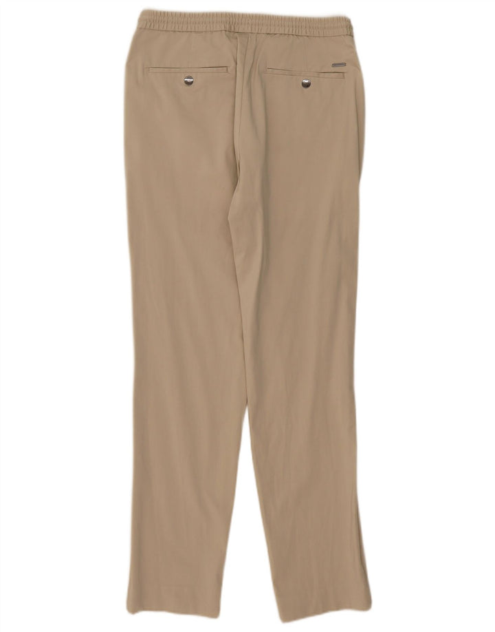 Marks & Spencer Womens Autograph Slim Chino Trousers Small W30 L32 Beige