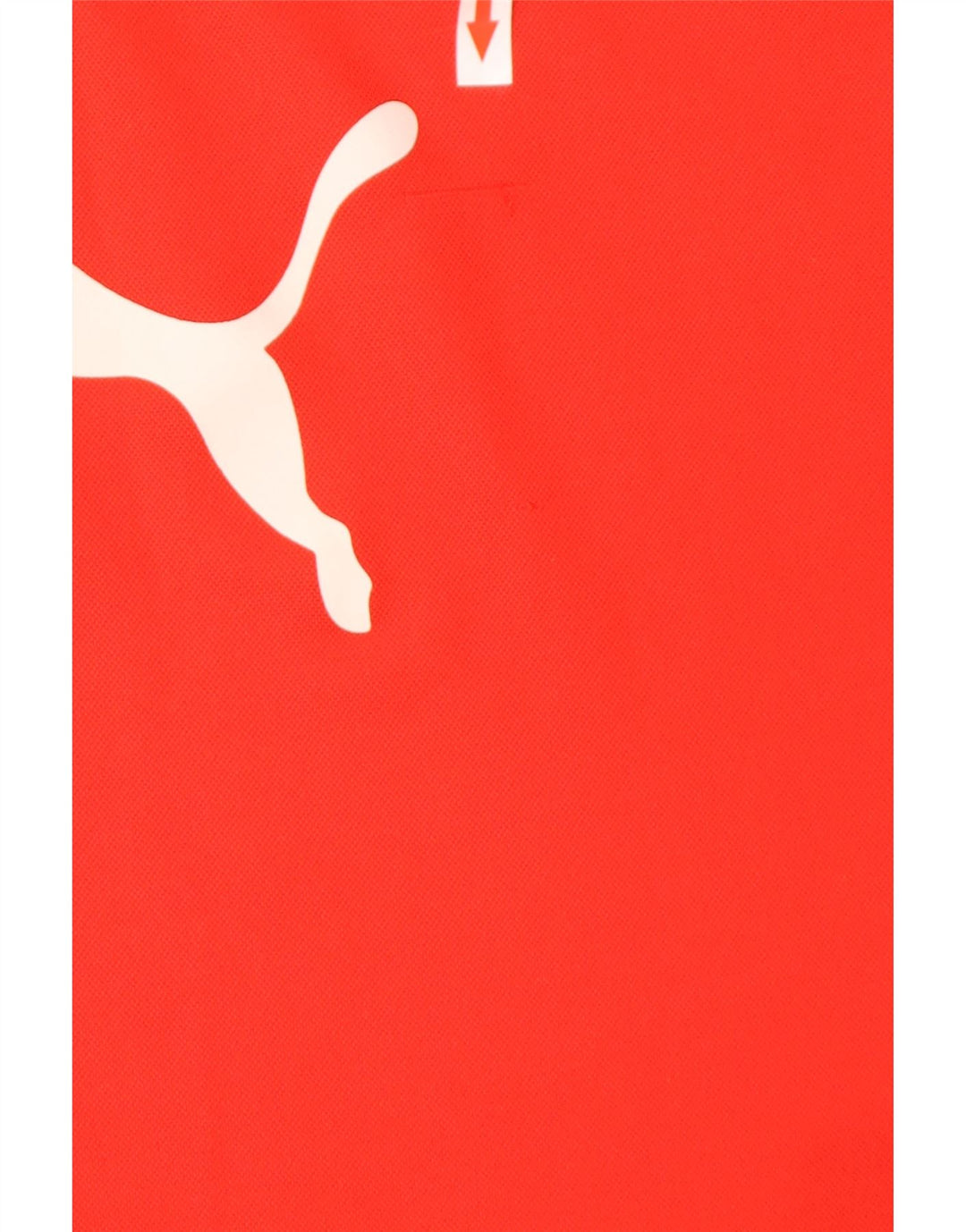Puma Mens Graphic T-Shirt Top Medium Red Colourblock