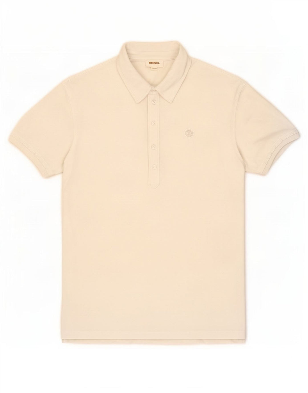 Diesel Mens Polo Shirt XL White