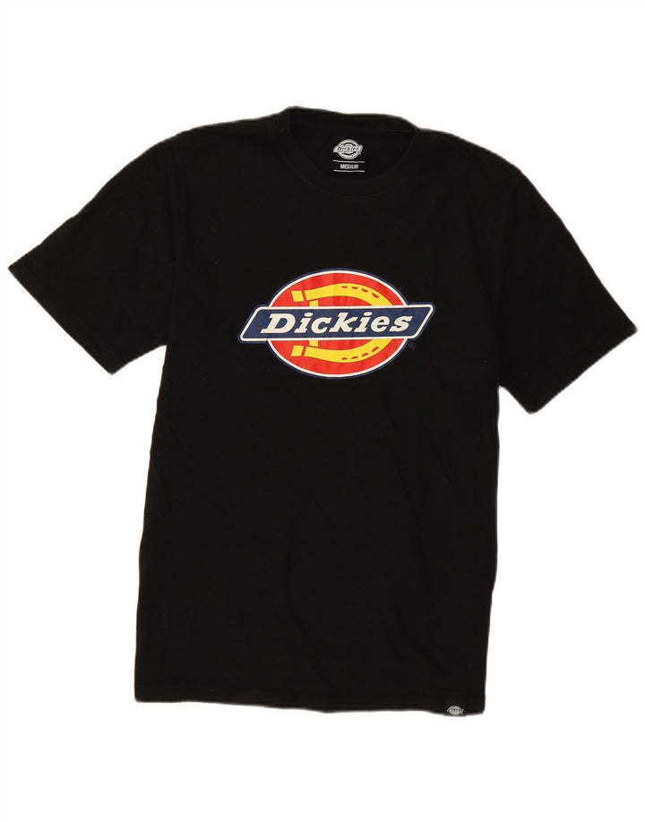 Dickies Mens Graphic T-Shirt Top Medium Black