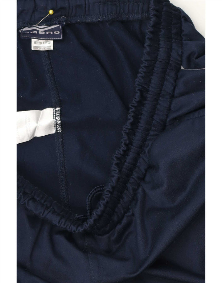 Umbro Mens Tracksuit Trousers XL  Navy Blue Polyester