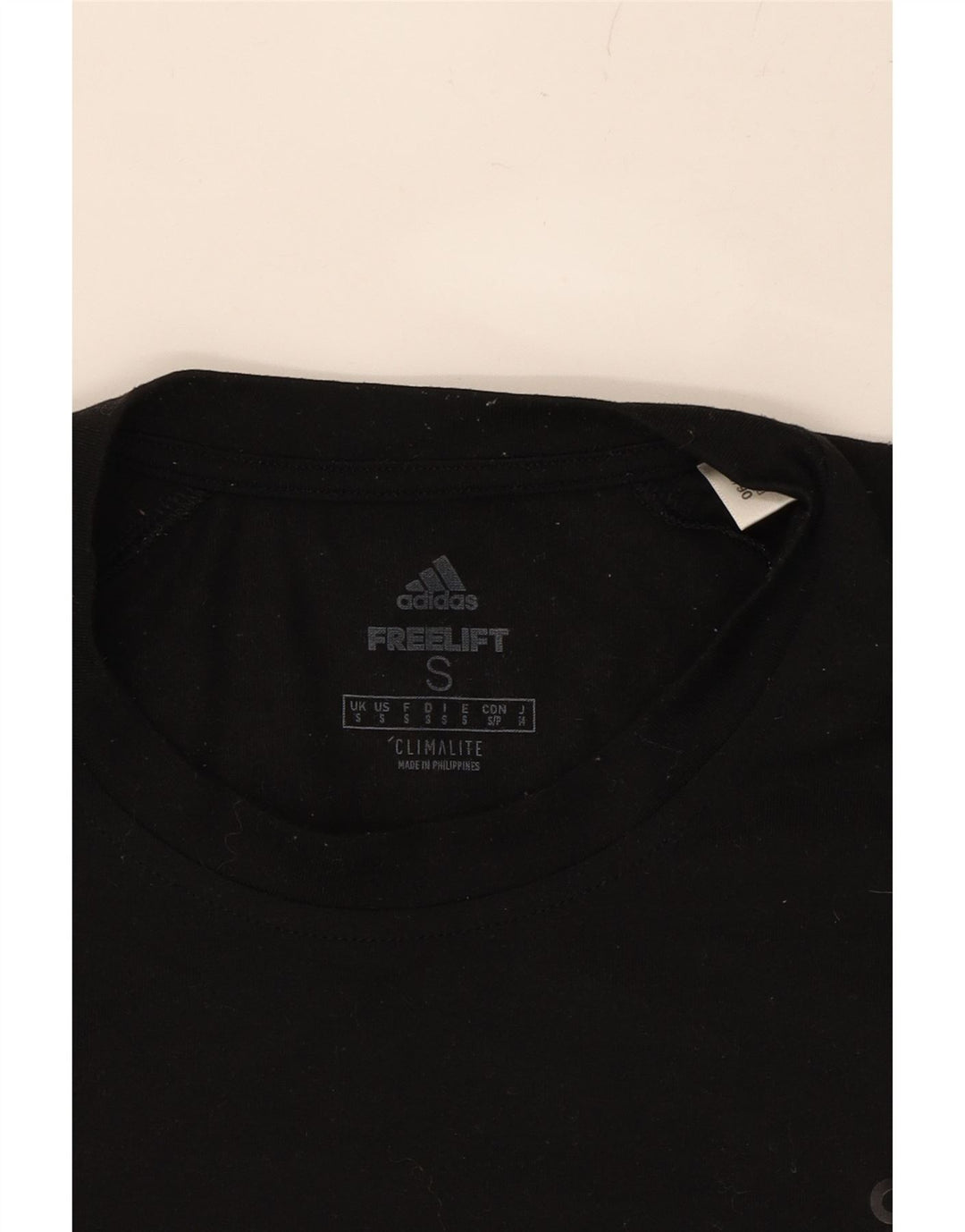 ADIDAS Mens Climalite T-Shirt Top Small Black Polyester Vintage Adidas and Second-Hand Adidas from Messina Hembry 