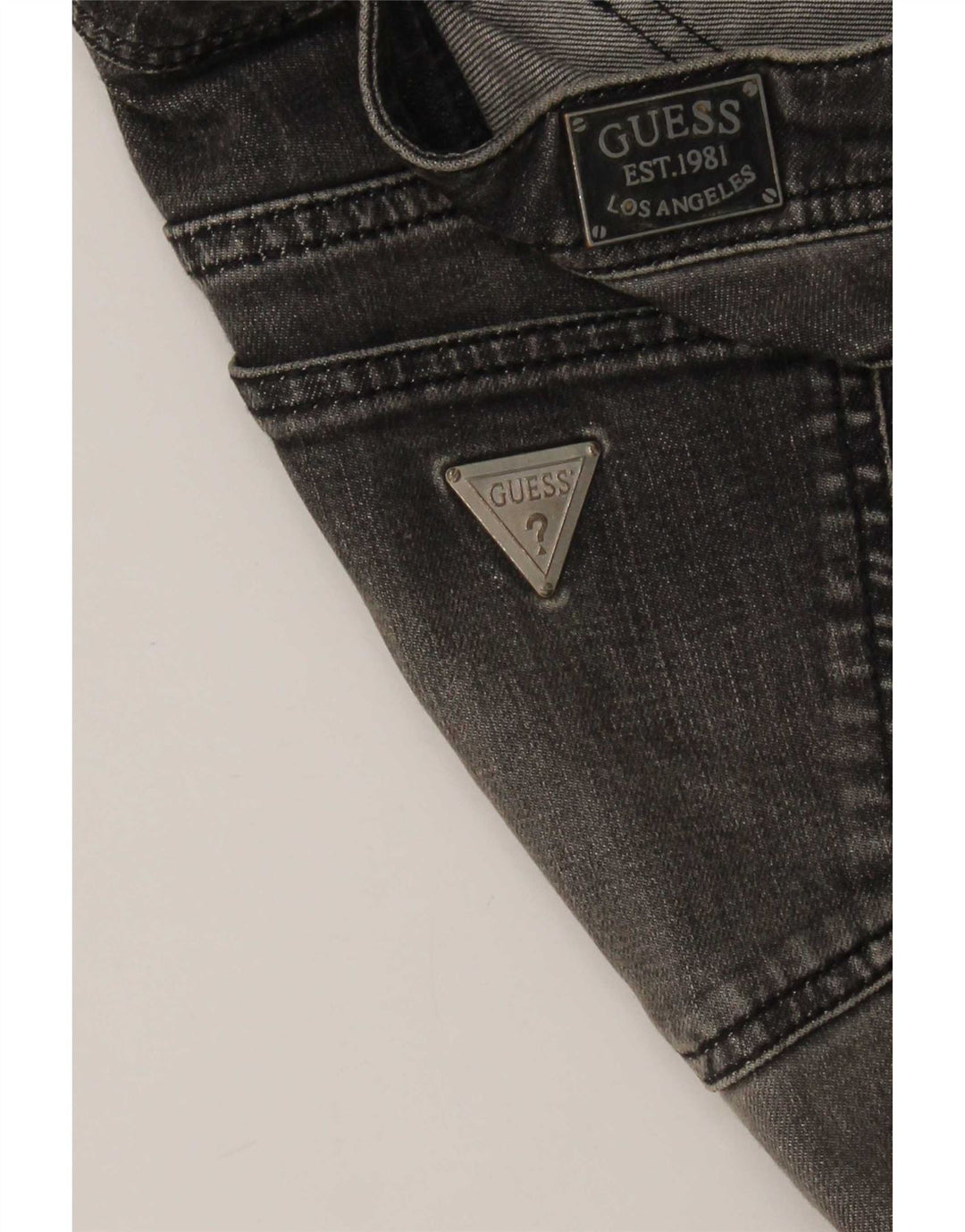 Guess Womens Foxy Skinny Jeans W38 L27 Grey