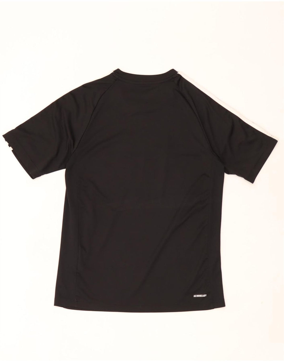 Adidas Mens Aeroready Graphic T-Shirt Top Small Black Polyester