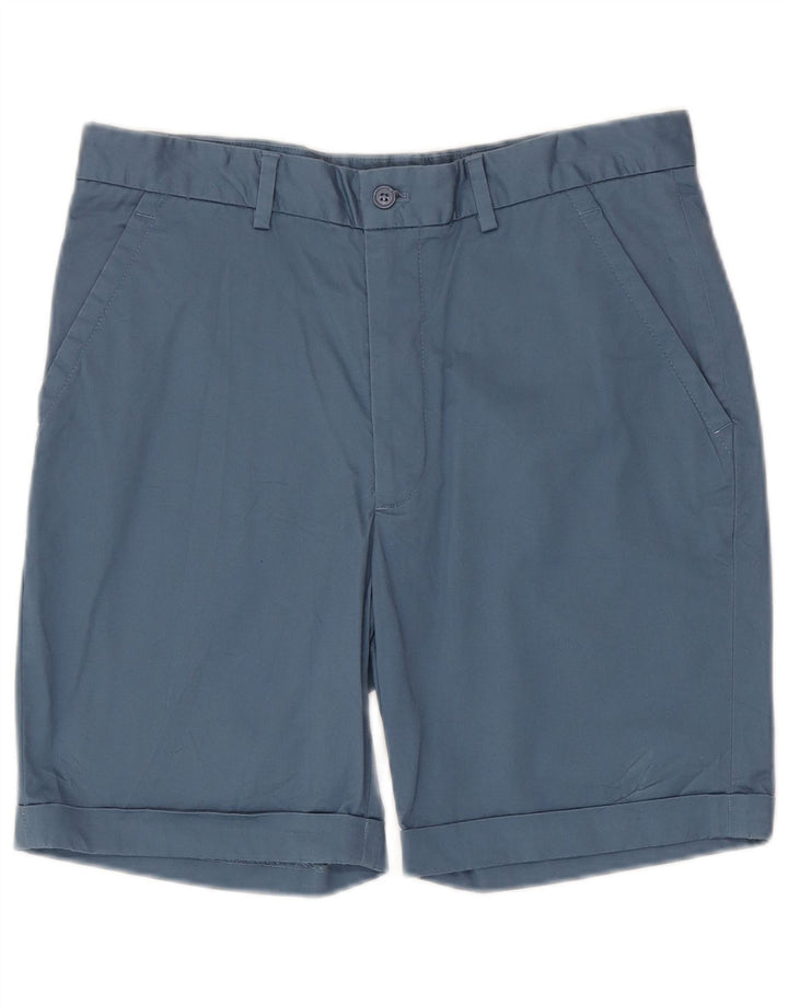 Zara Mens Chino Shorts EU 40 Medium W31  Blue Cotton