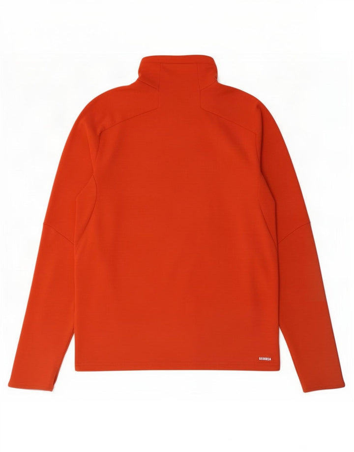 Adidas Boys Munster Rugby Graphic Pullover Tracksuit Top 13-14 Years Red
