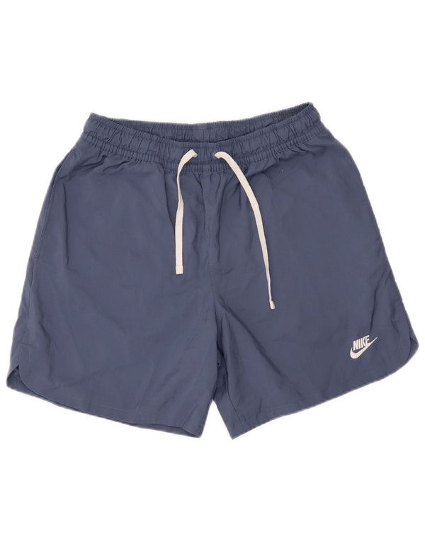 Nike Mens Swimming Shorts Medium Blue Polyester