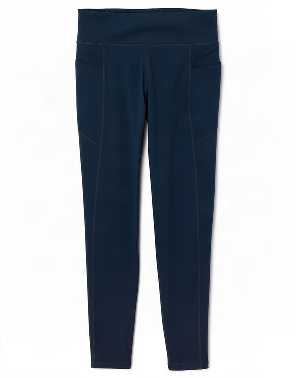 Mountain Warehouse Womens Leggings UK 12 Medium Navy Blue Polyester