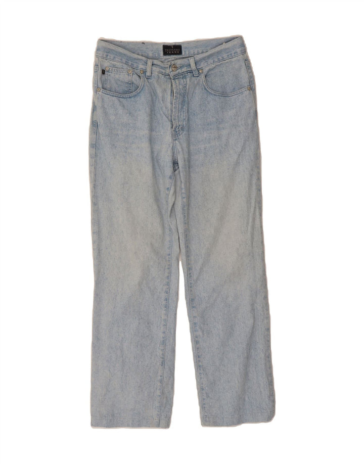 TRUSSARDI Womens Straight Jeans W32 L28 Blue Vintage Trussardi and Second-Hand Trussardi from Messina Hembry 