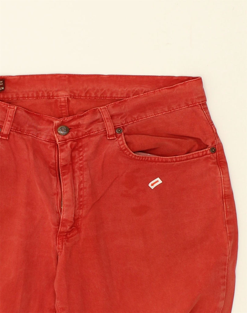 MARLBORO CLASSICS Mens Straight Jeans W33 L34  Red Cotton | Vintage Marlboro Classics | Thrift | Second-Hand Marlboro Classics | Used Clothing | Messina Hembry 