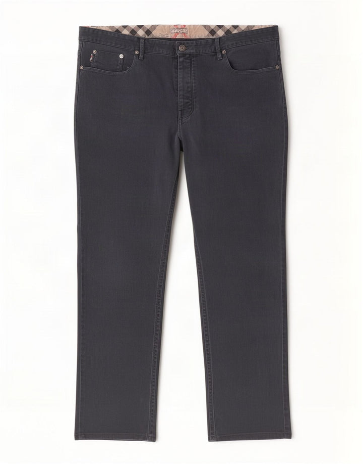 Burberry Mens Straight Jeans W38 L30 Navy Blue
