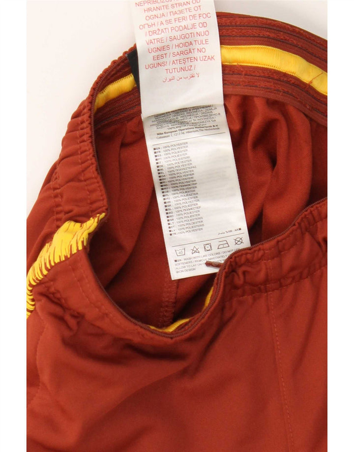 Nike Boys Roma Tracksuit Trousers 8-9 Years Small Brown Colourblock