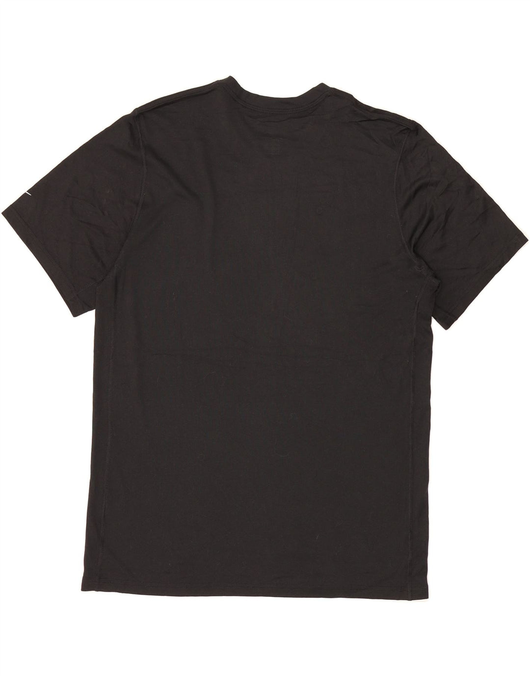 NIKE Mens Dri Fit Graphic T-Shirt Top Large Black Polyester Vintage Nike and Second-Hand Nike from Messina Hembry 