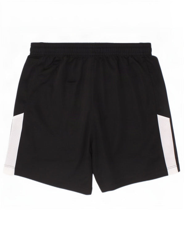 Nike Boys Dri Fit Sport Shorts 8-9 Years Small Black Colourblock Polyester