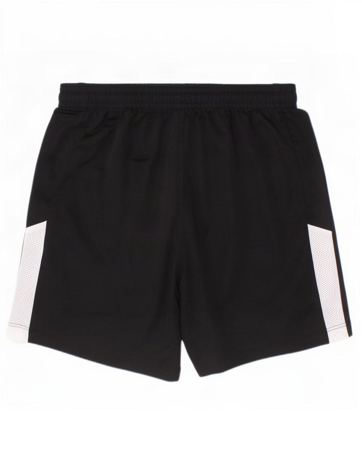 Nike Boys Dri Fit Sport Shorts 8-9 Years Small Black Colourblock Polyester